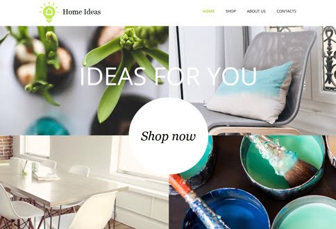 Free website builder for home decor and home decor website templates