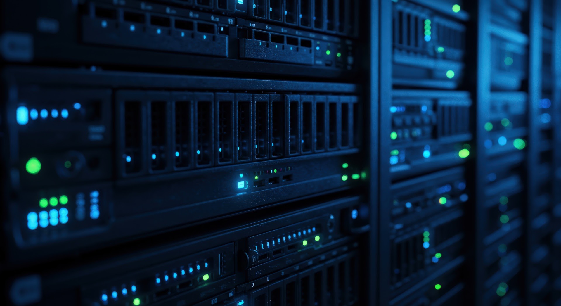 Cloud web hosting infrastructure background