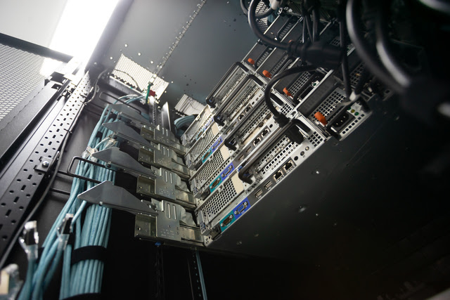 Custom rack colocation rack setup