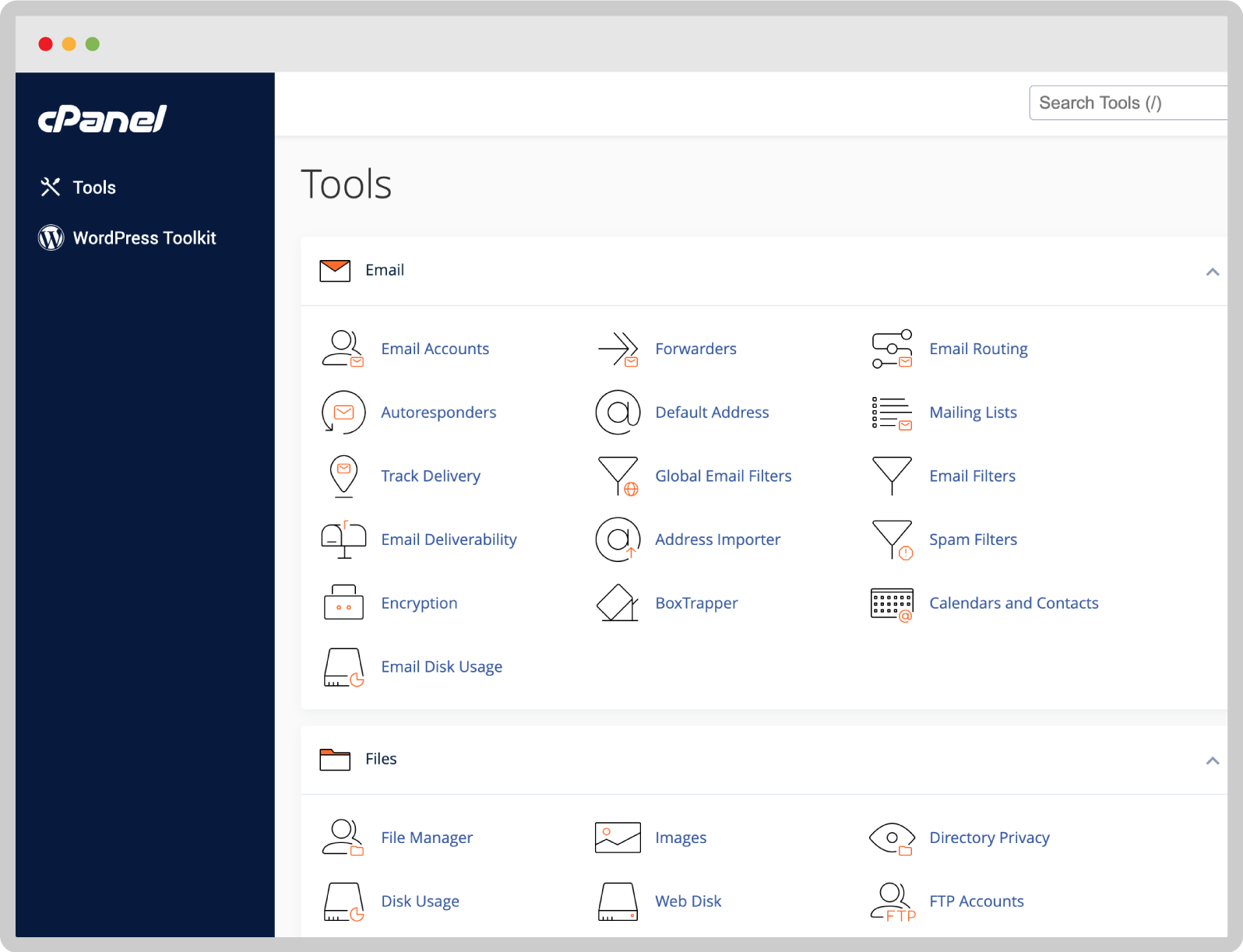 cPanel web hosting