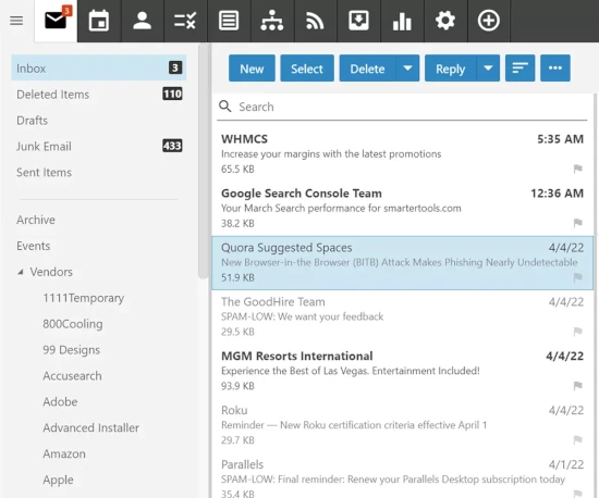 Affordable business email hosting